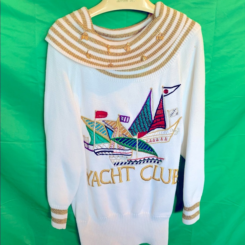 Cotton 3/4 length Sweater